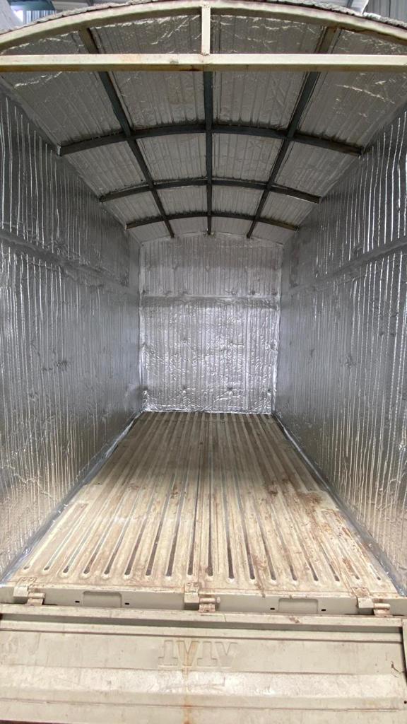 Alutix Insulation to Insulate your Lorries/Goods Carrier